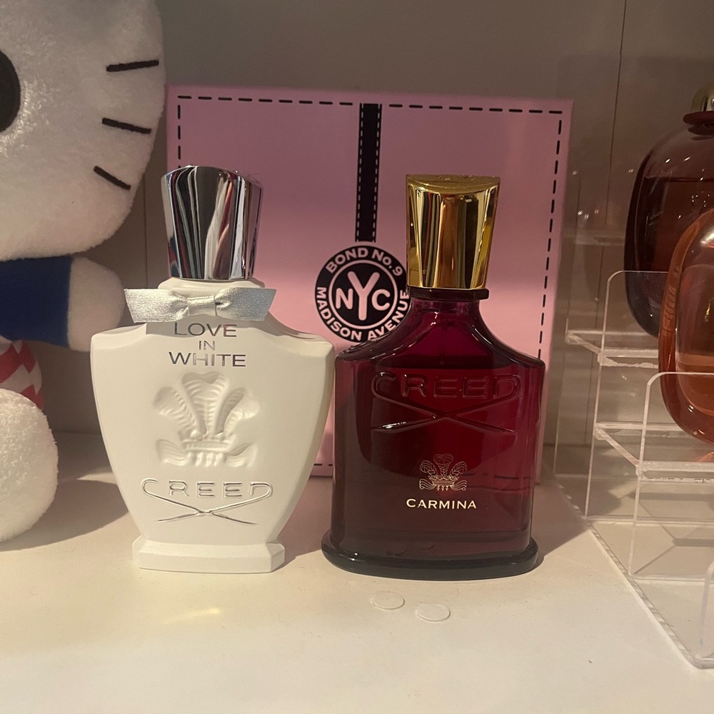 Creed Love in White and Carmina Fragrance Set decant